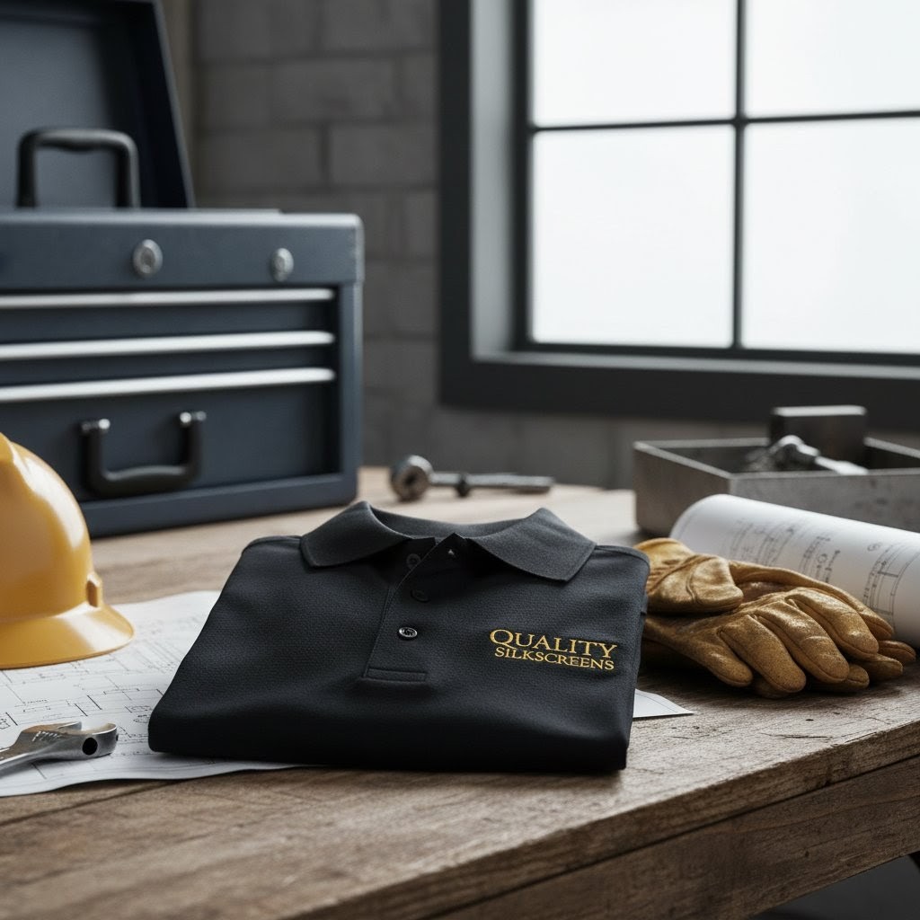 Custom embroidered polo shirt